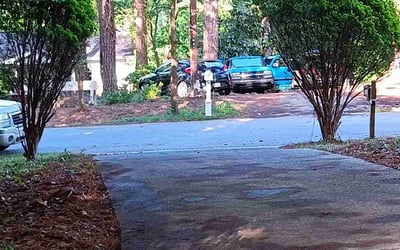 Photo of Tony M.'s yard after getting landscaping in Acworth, GA