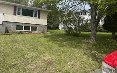 Photo of Heather G.'s yard after getting landscaping in Oneida, NY