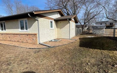 Photo of Joan M.'s yard after getting landscaping in Shakopee, MN