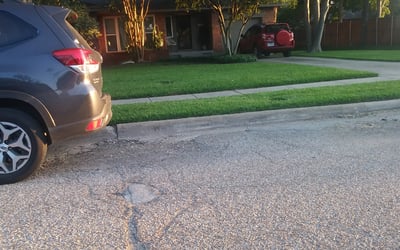 Photo of Scott S.'s yard after getting landscaping in Wilmer, TX