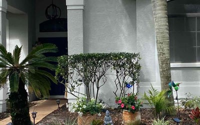 Photo of Anthony M.'s yard after getting landscaping in Balm, FL