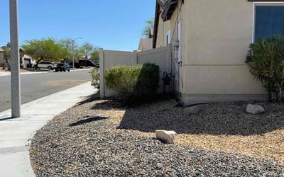 Photo of Anthony E.'s yard after getting landscaping in La Quinta, CA