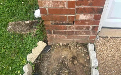 Photo of Megan M.'s yard after getting landscaping in Cordova, TN