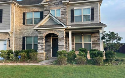 Photo of Chris H.'s yard after getting landscaping in Mcdonough, GA