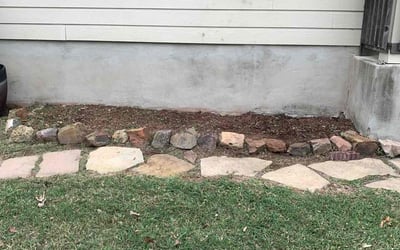 Photo of Missy Y.'s yard after getting landscaping in Luling, TX