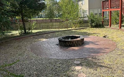 Photo of Angela L.'s yard after getting landscaping in Bates City, MO