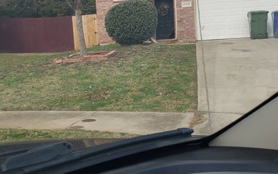 Photo of Charles B.'s yard after getting landscaping in Balch Springs, TX