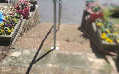 Photo of Penelope B.'s yard after getting landscaping in Hartsville, TN
