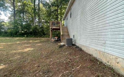 Photo of Ceray D.'s yard after getting tree care in Canton, GA