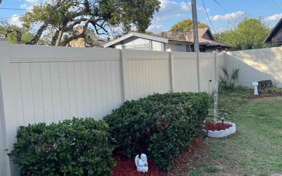 Photo of Elizabeth F.'s yard after getting landscaping in Oak Hill, FL