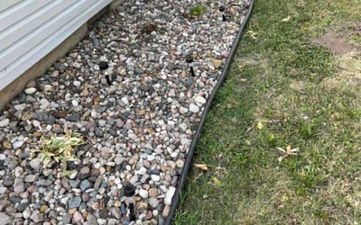Photo of Elaine M.'s yard after getting landscaping in Richmond, MO