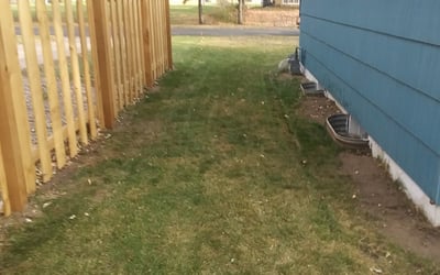 Photo of Dave S.'s yard after getting landscaping in Lakeland, MN