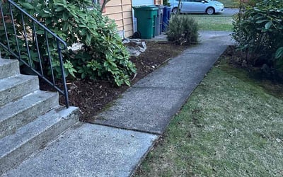 Photo of Andrew C.'s yard after getting landscaping in North Lakewood, WA