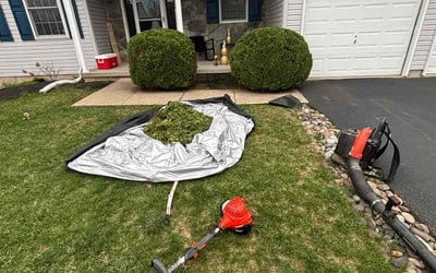 Photo of John O.'s yard after getting landscaping in Pottstown, PA