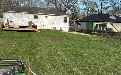 Photo of Shannon S.'s yard after getting landscaping in Mission, KS