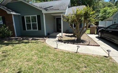 Photo of Rhonda M.'s yard after getting landscaping in Monroe, NC