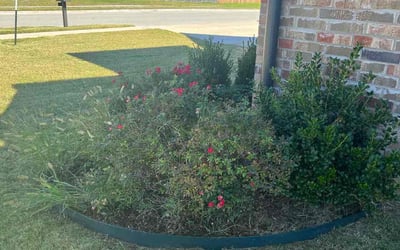 Photo of Stephen B.'s yard after getting landscaping in Wagoner, OK