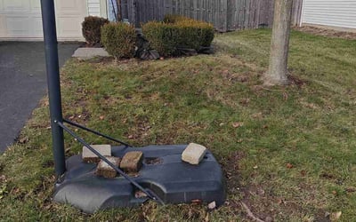 Photo of Scott F.'s yard after getting landscaping in Raymond, OH
