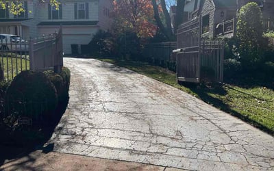 Photo of Bryan B.'s yard after getting landscaping in Sibley, MO