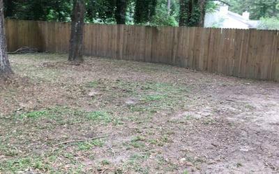 Photo of Angela J.'s yard after getting landscaping in Havana, FL