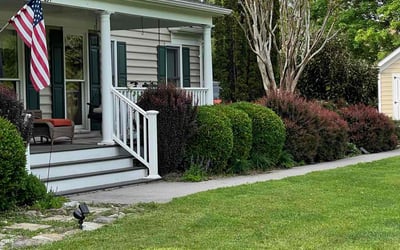 Photo of Kathryn R.'s yard after getting landscaping in Charles Town, WV