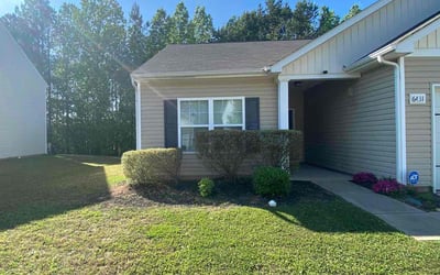 Photo of Onika M.'s yard after getting landscaping in Gold Hill, NC