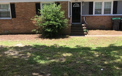 Photo of Joe B.'s yard after getting landscaping in Hayes, VA