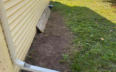 Photo of Bethany H.'s yard after getting lawn care in Oshkosh, WI
