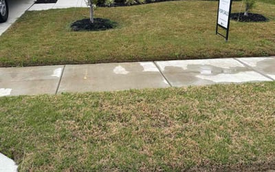 Photo of Ryan S.'s yard after getting landscaping in Alvarado, TX