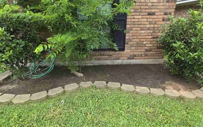 Photo of William H.'s yard after getting landscaping in Bossier City, LA