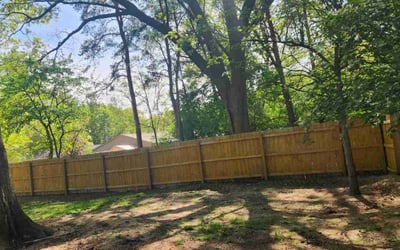 Photo of Kathryn M.'s yard after getting landscaping in Jenison, MI