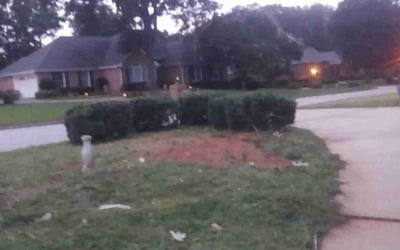 Photo of Alexander S.'s yard after getting landscaping in Manchester, GA