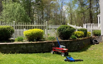 Photo of Kathleen S.'s yard after getting landscaping in Derry, NH