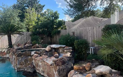 Photo of Stuart D.'s yard after getting tree care in Magnolia, TX