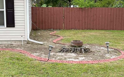 Photo of Robert C.'s yard after getting landscaping in Summerfield, FL