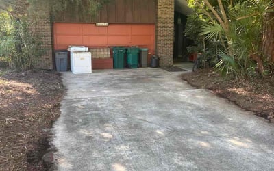 Photo of Christina P.'s yard after getting landscaping in Melbourne, FL