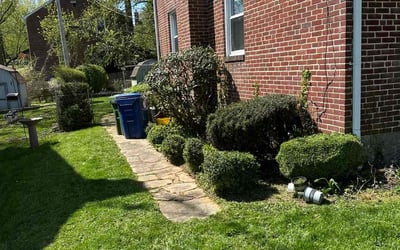 Photo of Josh F.'s yard after getting landscaping in Centreville, MD