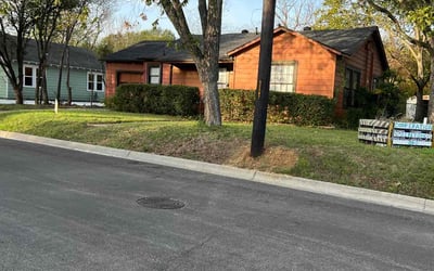 Photo of James J.'s yard after getting landscaping in Nevada, TX