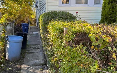 Photo of Anthony F.'s yard after getting landscaping in Franklin, MA
