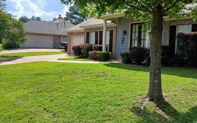 Photo of JoAnn C.'s yard after getting landscaping in Brandon, MS
