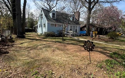 Photo of Carol B.'s yard after getting landscaping in Severna Park, MD