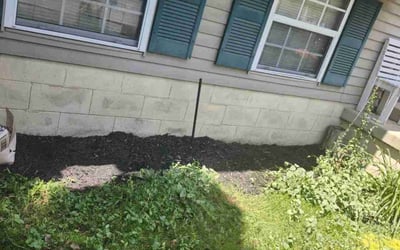 Photo of Lori C.'s yard after getting landscaping in New Straitsville, OH