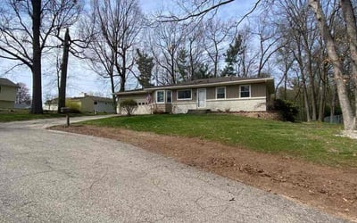 Photo of Chris L.'s yard after getting landscaping in Jenison, MI
