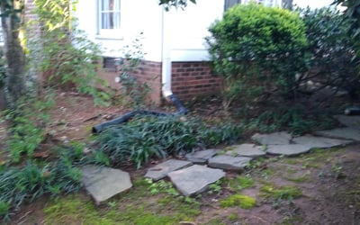 Photo of Laura P.'s yard after getting landscaping in Catawba, SC