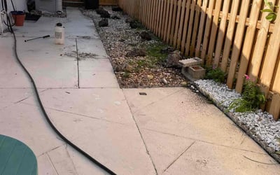 Photo of Ernest S.'s yard after getting landscaping in Hallandale, FL