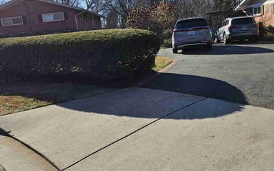Photo of Samantha S.'s yard after getting landscaping in Marshall, VA