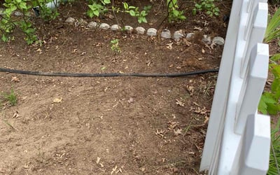 Photo of Timothy J.'s yard after getting landscaping in Albany, NY