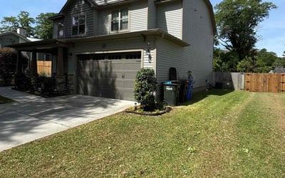 Photo of Amanda E.'s yard after getting landscaping in Fayetteville, NC