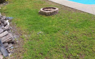 Photo of John C.'s yard after getting landscaping in Biddeford, ME