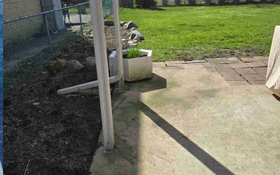 Photo of Annah H.'s yard after getting landscaping in Arlington Heights, IL